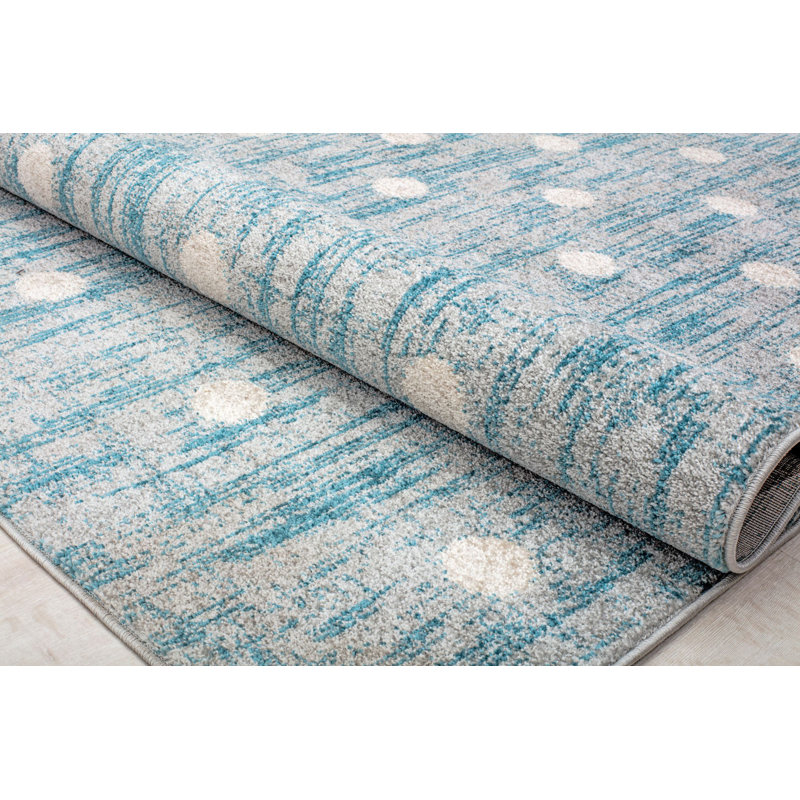 Isaac Mizrahi New York Callum Geometric Delightfully Dotty Area Rug